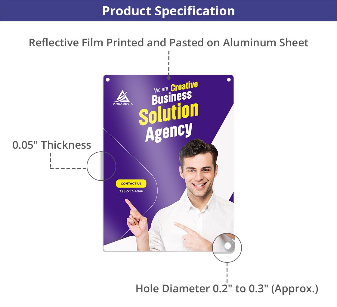 Reflective Metal Signs