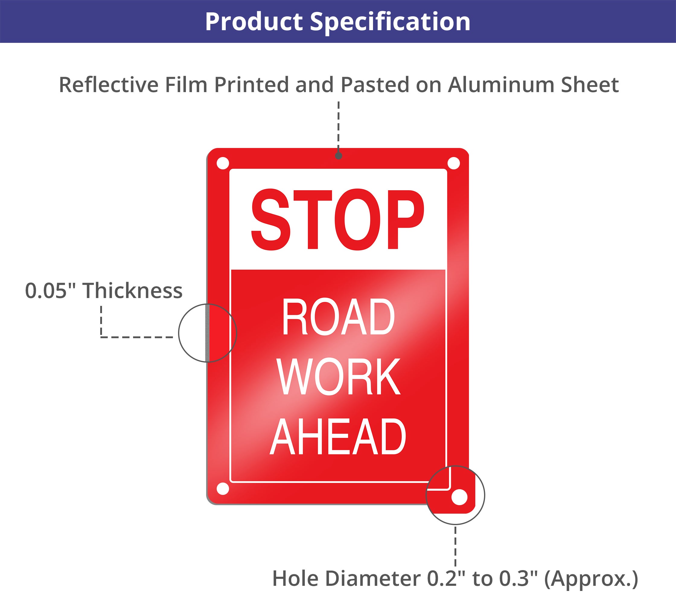 Reflective Stop Signs