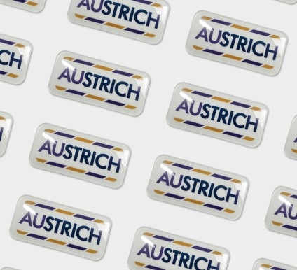 3D Dome Stickers