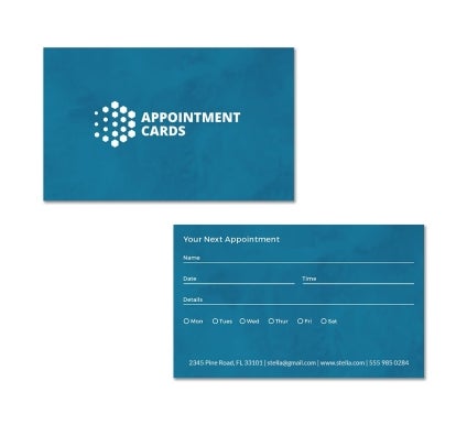 Appointment Cards