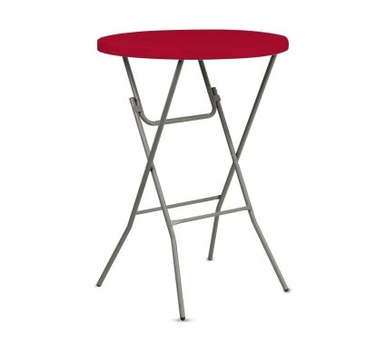 31.5 Inch Round Table-Top Cover - Red