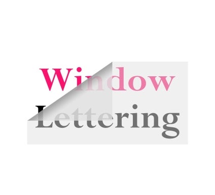 Window Lettering