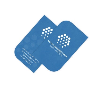 Leaf Business Cards - Vertical
