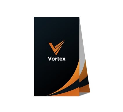 Folded Business Cards - Vertical