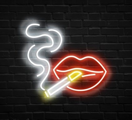 Cigarette Neon Sign