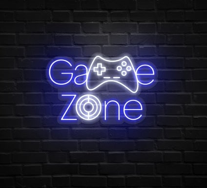 Game Zone Arcade Neon Sign