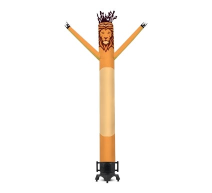 Lion Inflatable Tube Man Mascot 
