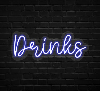 Drinks Neon Sign