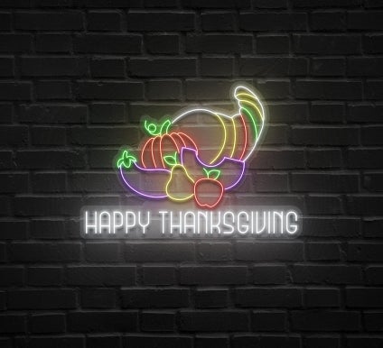 Thanksgiving LED Neon Sign