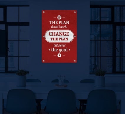 HIP Reflective Acrylic Signs