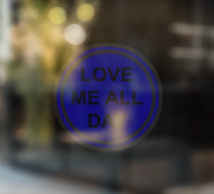 Clear Front Adhesive Die-Cut Decals