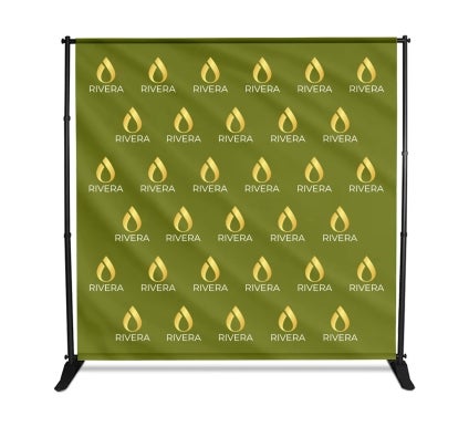 8ft x 8ft Step and Repeat Banners