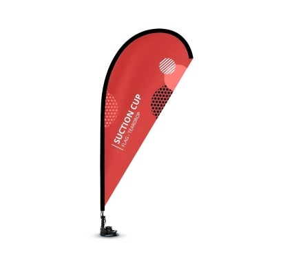 Suction Cup Flags - Teardrop