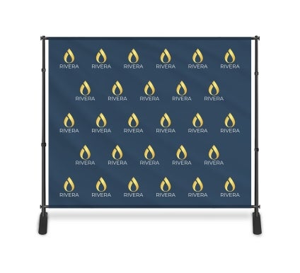10 ft x 8 ft Step and Repeat Adjustable Banner Stands
