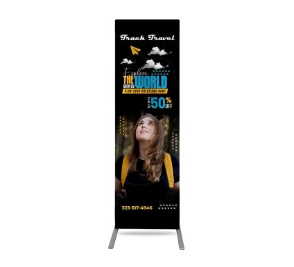 Economy EZ Extend Fabric Display Stand