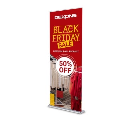 Silverstep 36'' Retractable Banner Stand