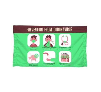 Polyester Fabric Safety Banners