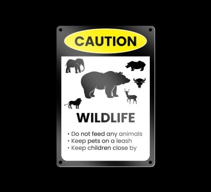 Reflective Custom Trail Markers Signs