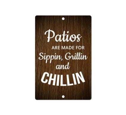 Patio Signs