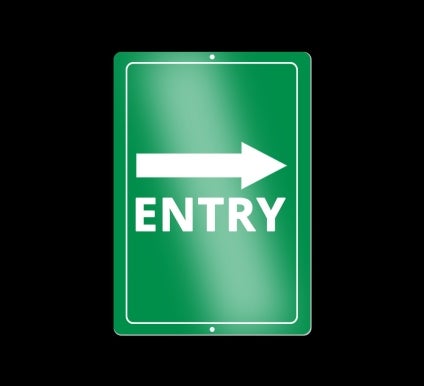 Reflective Directional Signs