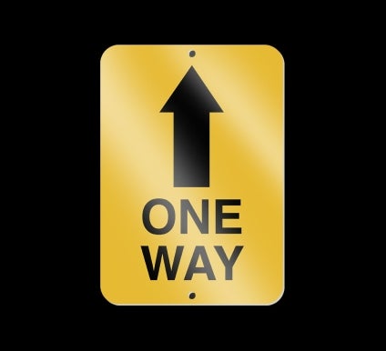 Reflective One Way Street Signs