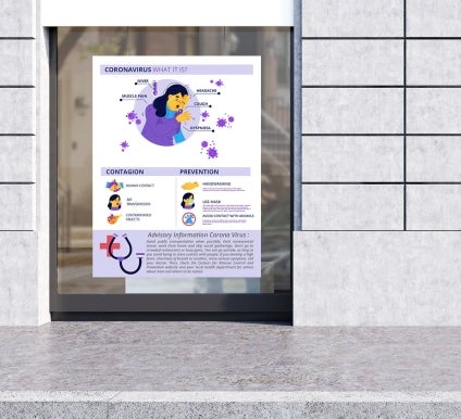 Vinyl Advisory Posters