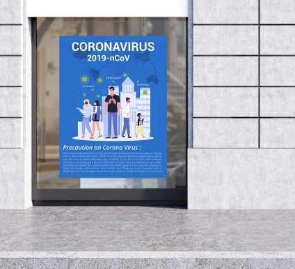 Vinyl Precaution Posters