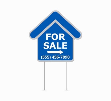 Die-Cut Yard Signs