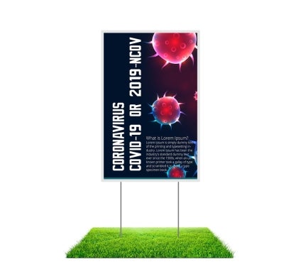 Yard Advisory Signs