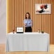 Single Color Table Covers & Throws - 4 Sided