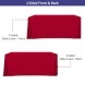 Single Color Table Covers & Throws - 4 Sided