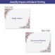 Flat Compliment Cards