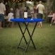 31.5 Inch Round Table-Top Cover - Blue