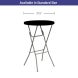 31.5 Inch Round Table-Top Cover - Black