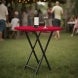 31.5 Inch Round Table-Top Cover - Red