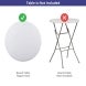 31.5 Inch Round Table-Top Cover - White