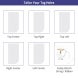 Single Rounded Corner Hang Tags