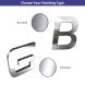 Stainless Steel Letters and Numbers