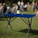 4 Ft Rectangle Table-Top Cover - Blue