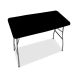 4 Ft Rectangle Table-Top Cover - Black