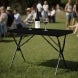 4 Ft Rectangle Table-Top Cover - Black