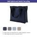 6 Ft Rectangle Table-Top Cover - Blue