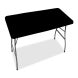 6 Ft Rectangle Table-Top Cover - Black