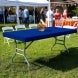 8 Ft Rectangle Table-Top Cover - Blue