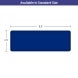 8 Ft Rectangle Table-Top Cover - Blue