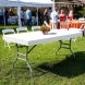 8 Ft Rectangle Table-Top Cover - White