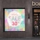 Perforated Window Signs or One Way Vision Signs