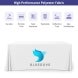 Premium White Table Covers & Throws