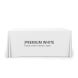 Premium White Table Covers & Throws - 4 Sided
