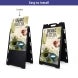 Sandwich Board - Deluxe Black